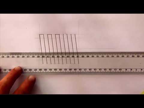 Construction of a External Right Hand Square thread
