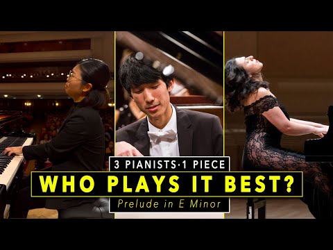 3 Pianists, 1 Piece - Who Plays It Best? (Prelude in E Minor)