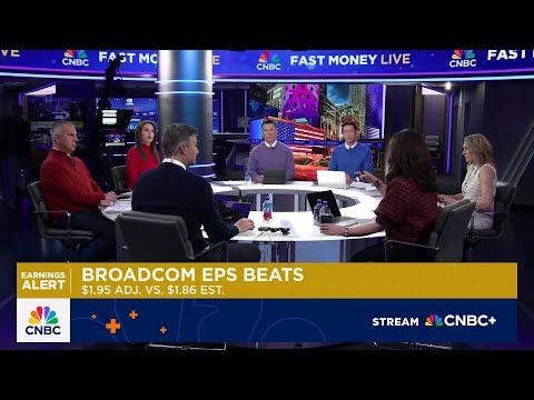 'Fast Money' traders react to Broadcom earnings