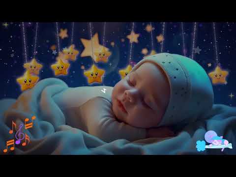 Mozart & Brahms Lullaby ♫ Baby Sleep Fast 🌛 Soothing Sleep Music ✨ Beat Insomnia in 3 Minutes