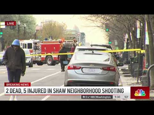 2 dead, 5 hurt in shooting in Shaw neighborhood | NBC4 Washington