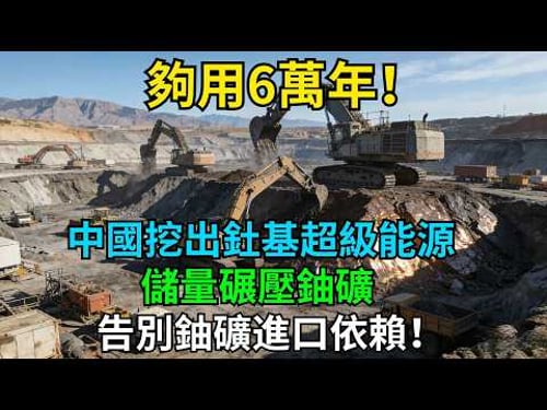 夠用6萬年!中國挖出釷基超級能源,儲量碾壓鈾礦,告別鈾礦進口依賴!#科普#超級工程#中國基建#建造#中國製造#工程#能源