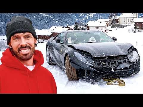 ATTEMPTING TO DRIVE 2000 MILES IN MY WRECKED FERRARI I REBUILT