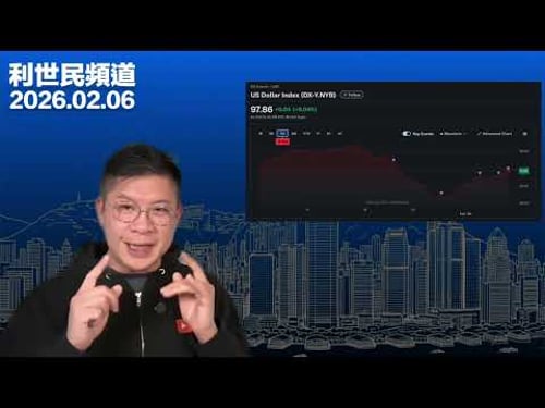 耶穌重臨人世又關跌市事?跌市原因:聯儲局縮表預期.利率與美債:Kevin Warsh 政策全解析 #利世民 #實用經濟學