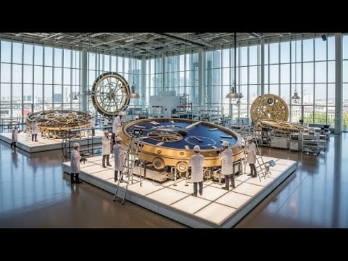 Inside the Luxurious Watches Factory Machining a Case from Solid Gold