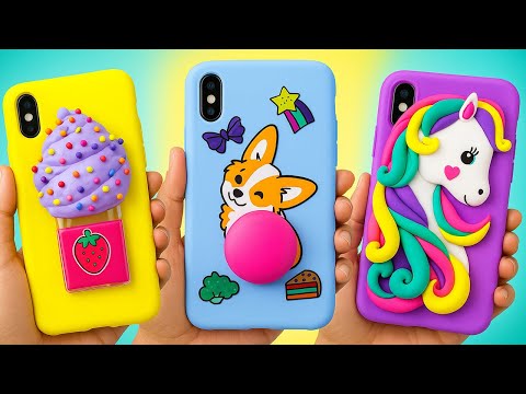 ๐ฑ๐ DIY Rainbow Phone Cases Youโll Want to Make ASAP! | Cute & Easy Craft Ideas ๐โจ
