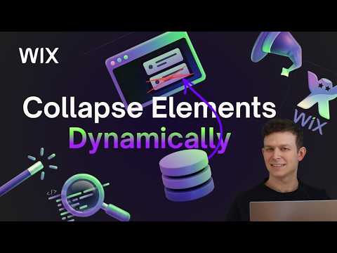 Conditionally Hide Elements & Sections on Dynamic Pages Based on CMS Collection Data | Wix Tutorial