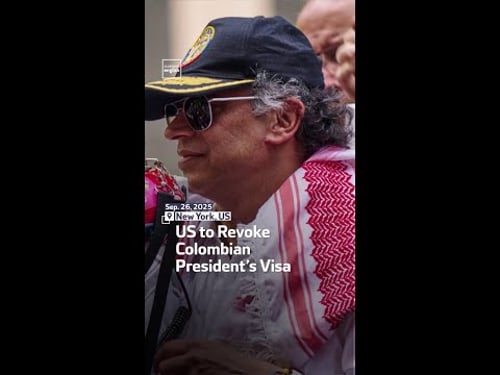 US To Revoke Colombian President’s Visa