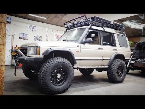 It Drives! 1st Test Drive on 1 tons. Ultimate Land Rover Discovery Build Episode 14