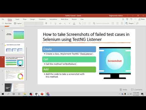 How to capture Screenshots for failed test cases in Selenium using TestNG Listeners