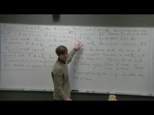 Proof, Set Theory, and Logic - Denumerable Sets (Part 1)