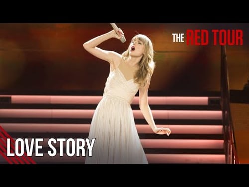 Taylor Swift - Love Story (Live on The Red Tour)