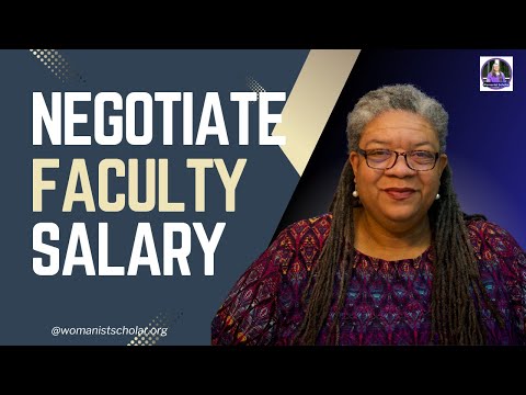 How to Negotiate Your Faculty Salary (Tips from an Insider)
