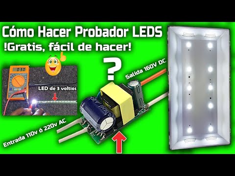 How to make an LED tester! FREE and easy to make!