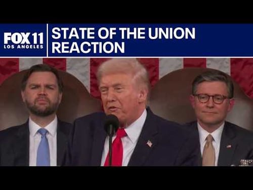 Reaction to Trump's SOTU address