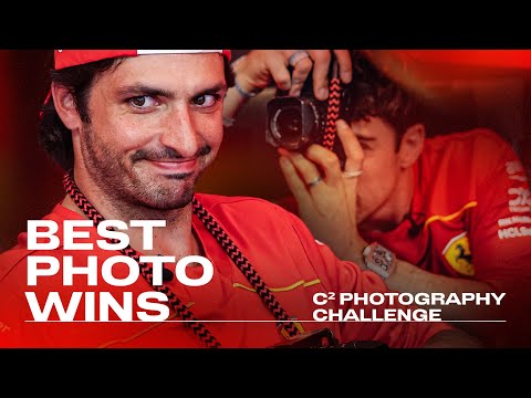 C² Challenge | Photography with Charles Leclerc and Carlos Sainz