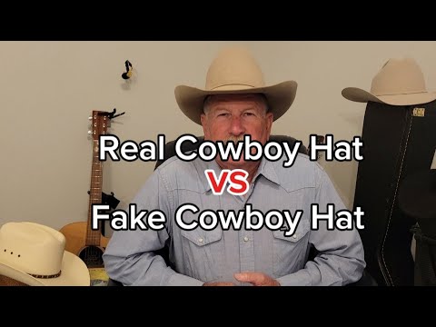 Real Cowboy Hat vs Fake Cowboy Hat