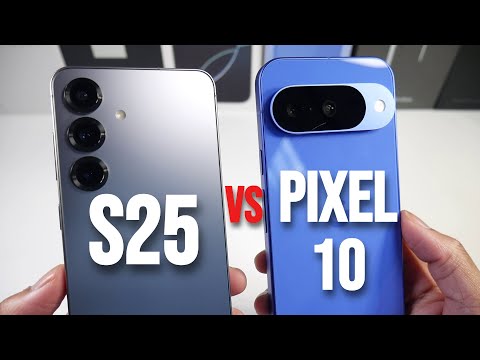 Samsung Galaxy S25 VS Google Pixel 10! (Camera Comparison, PUBG & Display & Speed Test)