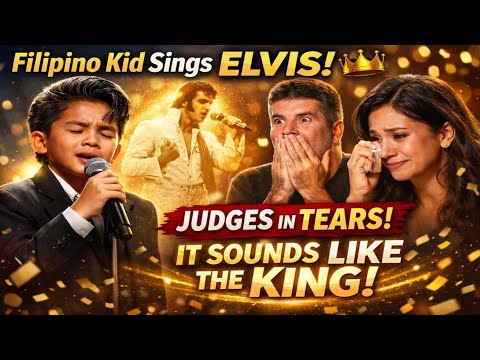 Filipino Kid Performs Elvis Presley… Judges Think It’s the Real King 👑 | Simon Cowell STUNNED