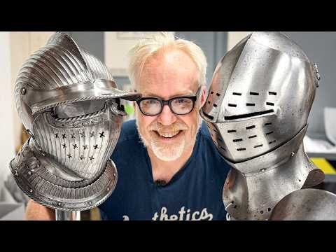 Amazing (and REAL) Medieval Full-Face Helmets!