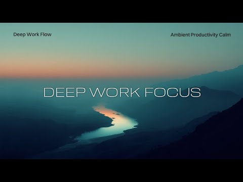 Deep Work Concentration Music | Ambient Focus Soundtrack for Productivity
