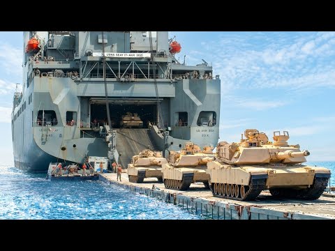 The Insane Process of Moving $1.8 Billion in Military Hardware