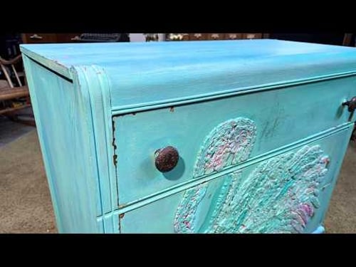 Ep. 158 Restoration of UGLY Painted FLAMINGO Antique DRESSER