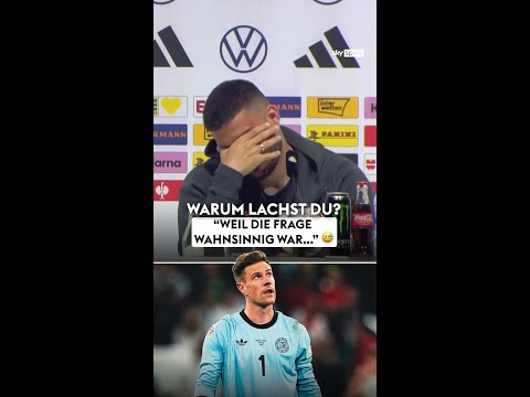 Deniz Undav kann über diese Frage nur den Kopf schütteln... 😅