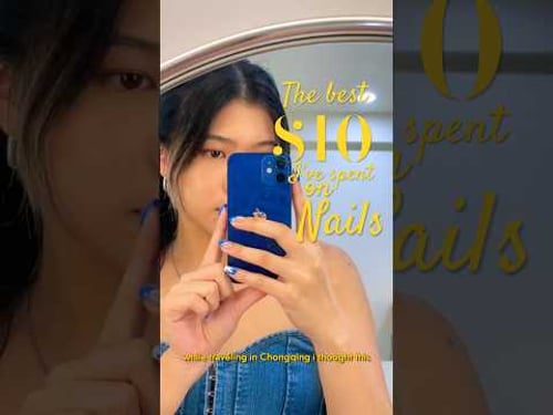 I'll only get my nails done in China #nailart