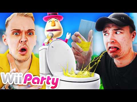 Der VERLIERER muss TOILETTEN-WASSER TRINKEN in Wii Party...