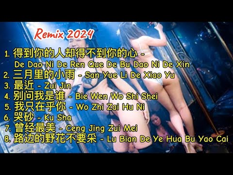 Remix 2024 - 得到你的人却得不到你的心 - 三月里的小雨 - 最近 - 别问我是谁 - 我只在乎你 - 哭砂 - 曾经最美 - 路边的野花不要采 #dj抖音版2024