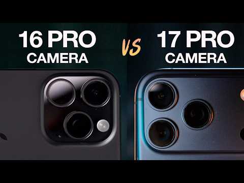 iPhone 17 Pro vs iPhone 16 Pro - Cameras Only