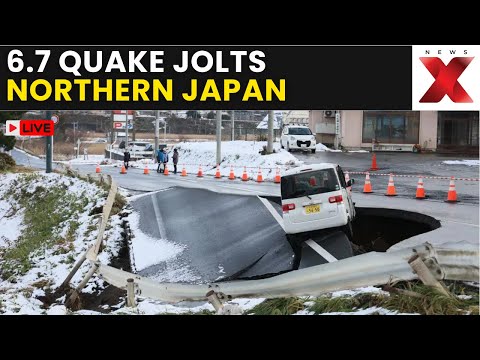 Japan Earthquake LIVE | 6.7 Magnitude Earthquake Strikes Northern Japan, Tsunami Warning Issued