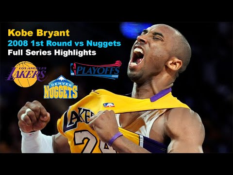 Kobe Bryant 2008 1st Round Full Series Highlights vs Nuggets