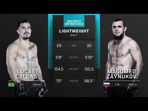 Магомед Зайнуков vs Лукас Калдас | Полный бой