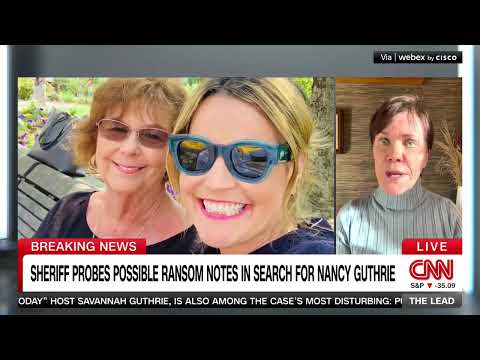 Ex-FBI profiler floats new theory in Nancy Guthrie case