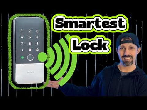 UWB makes locks SMARTER! - Aqara U400