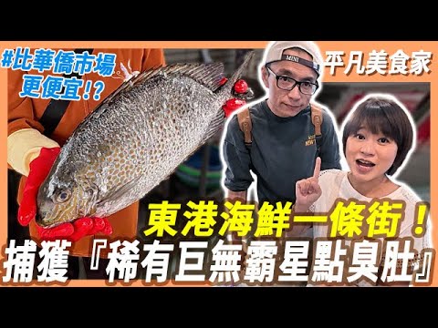 東港漁市隱藏版!在地人才帶的秘境市場→捕獲『稀有星點臭肚』比手臂還粗|平凡五金行