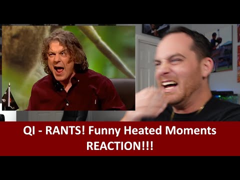 American Reacts QI RANTS! Most Heated Rounds and Moments REACTION