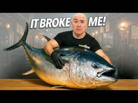 I Dry-Aged a Giant Bluefin Tuna… and Paid the Price!