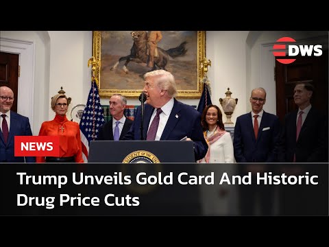 Trump's Dual Victory: Gold Card Visa Surge & Historic Drug Price Cuts Announced | DRM News | AC1F
