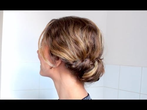 Chignon bas super facile ✨ Marion Blush