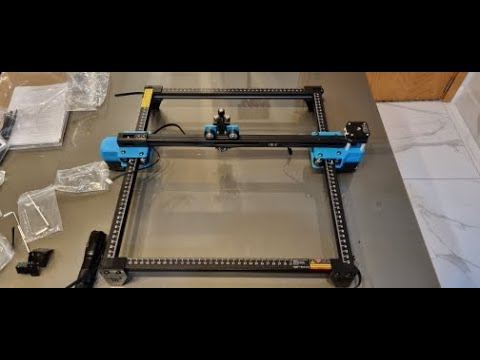 TwoTrees TTS-55 Powerful Laser Engraver With Wifi Offline Control Review, Unboxing Aliexpress