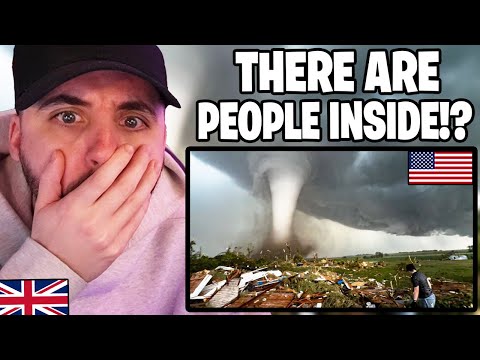Brit Reacts to American Tornado DESTROYING Family home!