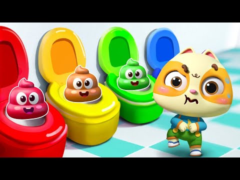 Baby Learns to Go Potty 🚽 I Healthy Habits I Kids Songs I Kids Cartoon I Mimi and Daddy