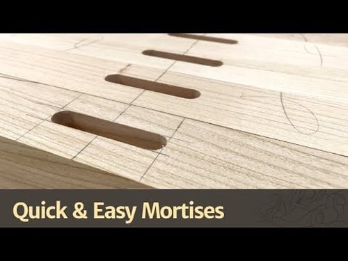 Quick & Easy Mortises