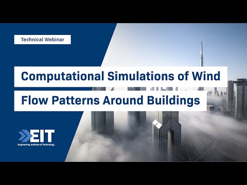 Computational Simulations of Wind Flow Patterns Around Buildings