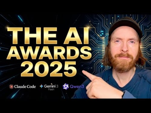 The AI Awards 2025 - Best LLM? Biggest Moment in AI? Best Agentic Coder?