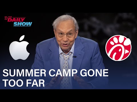 Big Companies like Chick-fil-A and Apple Take On Summer Camp - Back in Black | The Daily Show