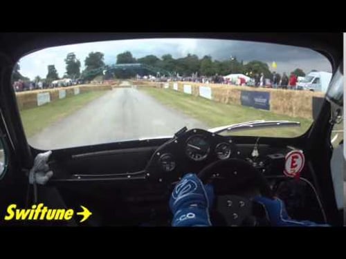 Swiftune powered Fiat 500, Cholmondeley Pageant of power 2015